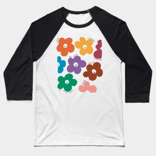 smiley emoji Baseball T-Shirt